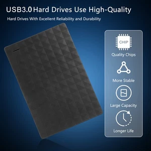 1/2/4T Portable USB3.0 High Speed Desktop External HDD 2.5-Inch SATA Hard Drive - Afbeelding 1 van 13