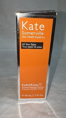 Tratamiento exfoliante intensivo Kate Somerville ExfoliKate 1,7 oz 50 ml nuevo en caja - Imagen 1 de 4
