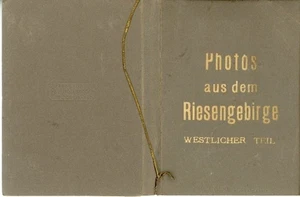 12 alte Fotos aus dem westlichen Teil vom Riesengebirge, im... - 34875 - Picture 1 of 4