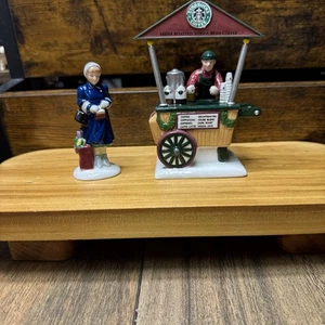 Carro de café Starbucks Departamento 56 Original Snow Village #54870 - Imagen 1 de 18
