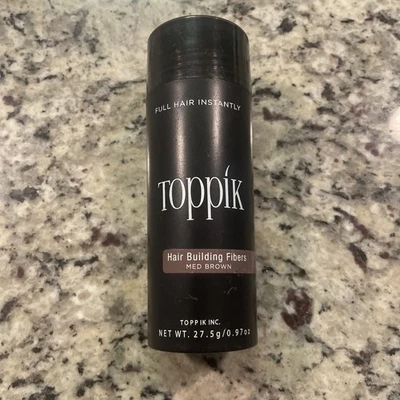 Toppik Marrón Mediano, Talla Grande 27.5gr / .97oz ¡NUEVO! ¡FRESCO AUTÉNTICO!!! Foto 1 de 3