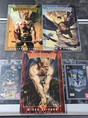 Hawkman Goeff Johns TPB Set Vol 1 2 3 - DC Comics Foto 1 de 4
