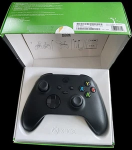 Microsoft 1914 XboxOne Series X S Wireless Controller -Black -Stick Drift   - Picture 1 of 9