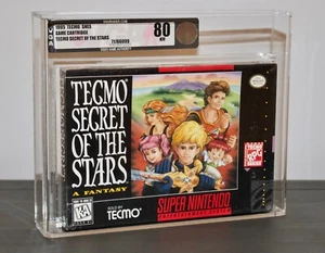 TECMO SECRET OF THE STARS - VGA 80 ~ SUPER NINTENDO SNES ~ RARE NEW SEALED - Picture 1 of 2