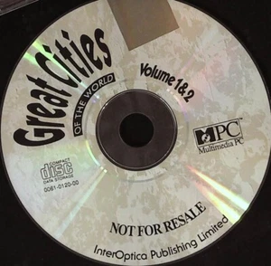 Great Cities of The World Vol.1&2 PC CD-ROM 1990s - Picture 1 of 3