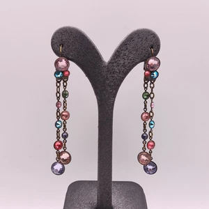 ⭐ Konplott Ohrring Creolen Kreolen Stecker Ohr Clips Klip Perle Silber 174 ⭐ - Bild 1 von 4