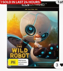 The Wild Robot 4k Bluray Bluey Pixar Disney Wicked Toy Story Bingo - Picture 1 of 2