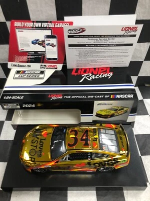 Michael McDowell #34 LOVE'S RV STOP 2024 Mustang CROMO 1:24 C342423LRVMMCL - Immagine 1 di 4