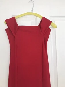 Ladies formal red Maxi Fish Tail Dress Size8 Prettylittlething wedding/prom/ball - Picture 1 of 12