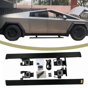 Tabla de correr desplegable apta para Tesla Cybertruck 2024 2025 peldaños de energía eléctrica - Imagen 1 de 18