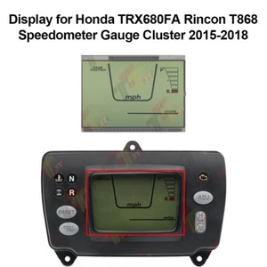 For Honda TRX680FA Rincon T868 Speedometer Gauge Cluster Display - Picture 1 of 13