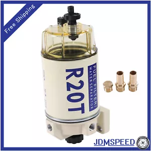 10Micron R20T Fuel Filter/Water Separator Assembly Fit 245R Series Diesel Engine - Picture 1 of 12