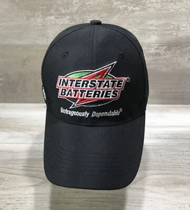 New NASCAR Team Interstate Batteries Joe Gibbs  11 18 19 20 Black Strapback Hat - Picture 1 of 6
