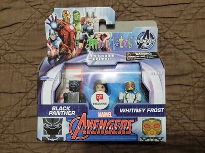Avengers Ultron Revolution Minimates-Black Panther y Whitney Frost  Foto 1 de 2
