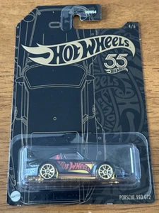 Hot Wheels Porsche 993 GT2 - 2023 55th Anniversary Black and Gold - 4/6 - Picture 1 of 1