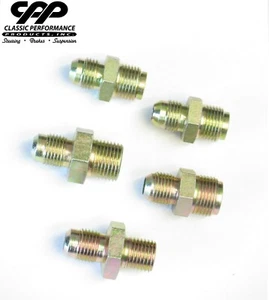 TOYOTA POWER STEERING BOX FITTINGS ADAPTERS 6AN -AN FORD CHEVY TRUCK CONVERSION - Bild 1 von 4