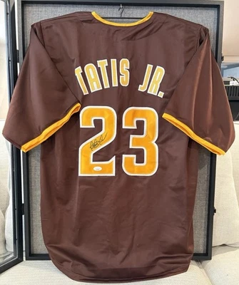 Fernando Tatis Jr. Autographed San Diego Padres Jersey JSA Certified - Image 1 of 4