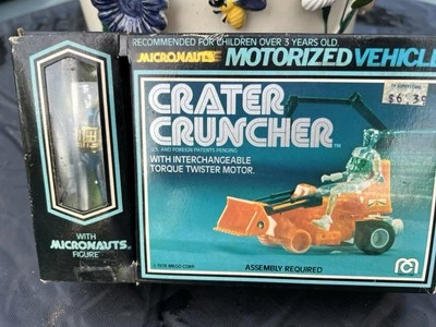Vintage Mego 1976 Micronauts Crater Cruncher NEW Old Stock In Unopened Box RARE! - Image 1 of 4