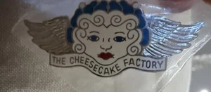 RARE Cheesecake Factory Pin Angel Wings 2001 LTD Edition 500 Herrington Bear - Picture 1 of 3