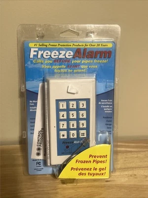 Freeze Alarm FA-B-CCA Temp Monitor Alarm- Prevent Frozen Pipes Remote Phone - Image 1 of 4