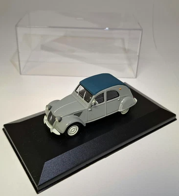 Citroën 2 CV 1957 1/43 IXO Boite Vitrine - Photo 1/3