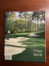 1992 Masters Journal Augusta National Golf Club Georgia April 1992 Vtg Magazine