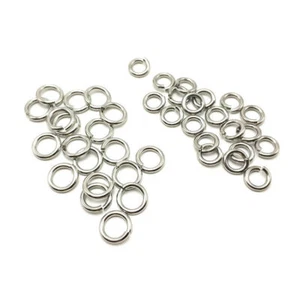 304 Edelstahl offene Biegeringe 6 mm 10 mm 12 mm 15 mm 17 mm 18 mm 20 mm 25 mm 30 mm - Bild 1 von 5