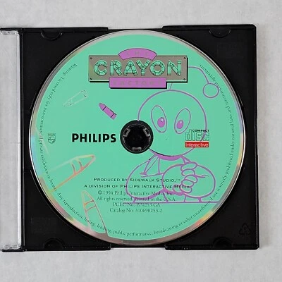 The Crayon Factory (Phillips CD-i CDI, 1995) DISC ONLY - Image 1 of 2