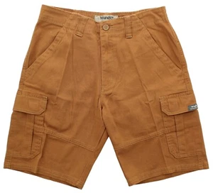Pantalones cortos Wrangler Authentics para hombre de carga al aire libre clásicos de ajuste relajado, 6 bolsillos - Imagen 1 de 26