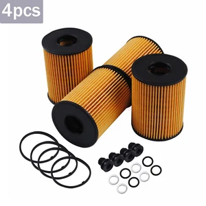 4-Pcs New In Box Engine Oil Filters for 2020-2024 Hyundai Kia 2.5L # 26350-2S000 - Picture 1 of 17