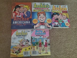 ARCHIE'S DOUBLE DIGEST COMICS LOT OF 5 2000s Comics From The Vault  - Picture 1 of 7