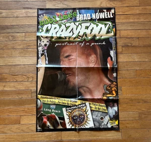 Vintage Sublime Brad Nowell Crazy Fool 2001 Poster FUNKY Richmond Hill NY #3481 - Picture 1 of 8