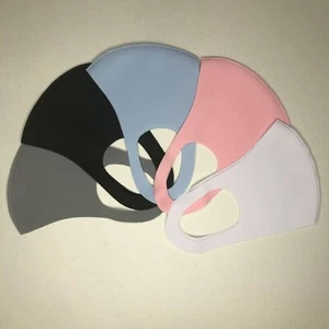 3D Mode Kühlend Fester Stoff Wiederverwendbar Waschbar Atmungsaktiv Gesichtsmaske Erwachsene - Bild 1 von 20