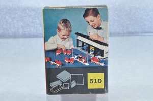 BC477 LEGO "Supplemental" #510 various Tiles - black & grey (1965) A+/a - Imagen 1 de 4