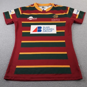 Camisa de Rugby Norwich para Mujer 2XL XXL Samurai Número 19 Camiseta Top Damas - Imagen 1 de 10