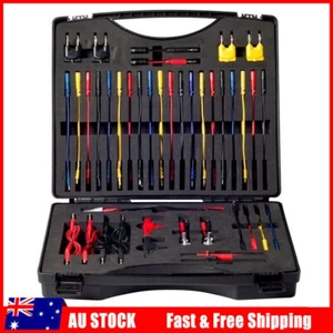 92X Multimeter Test Lead Kit Probe Pen Cable Alligator Clip Multi Meter Tool AU - Picture 1 of 9