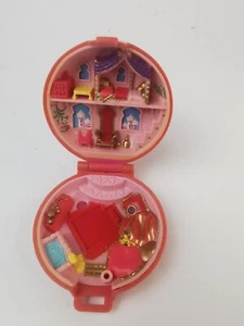 Polly Pocket Jewelled Palace Eastern Ruby Paradise Incomplete 1992 Vintage - Imagen 1 de 10