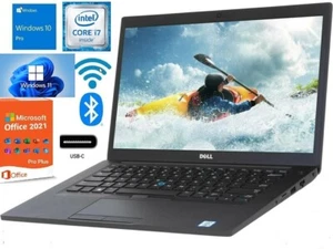 Dell Latitude 7290 Laptop 12.5" Quad i7 8650U up to 32GB RAM & 2TB SSD Win10/11P - Picture 1 of 1