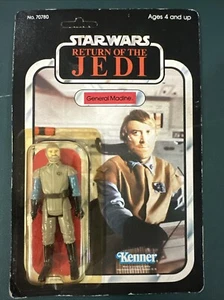 Vintage Kenner Star Wars ROTJ General Madine 65 Back A 1983 MOC Unpunched - Picture 1 of 7