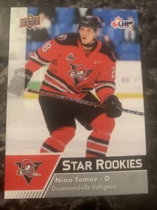 Nino Tomov  2022-23 Chl Upper Deck Star Rookies #396
