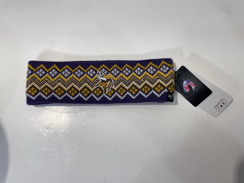 Minnesota Vikings NFL Football Knit Headband Ear Warmer 47 Brand NEW Cover