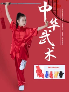 Seda Tradicional Chino Artes Marciales Tai Chi Uniforme Kung Fu Traje Wushu Conjunto - Imagen 1 de 11