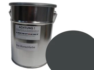 2 litri preverniciato a base acqua pronto da spruzzare grigio scuro vernice auto no metallizzato! - Foto 1 di 1