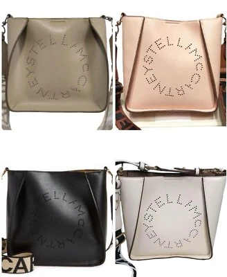 STELLA McCARTNEY Shoulder Tote Bag Punching Logo 7 Colors Outlet Product - Image 1 of 4