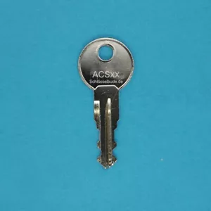 Llave, llave de repuesto ACS09 para ACS, enganches de remolque Brink y Thule, enganche - Imagen 1 de 2