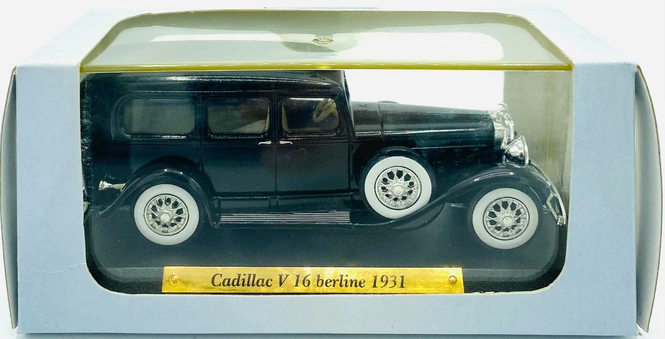 EBOND Auto D'Elite - Cadillac V 16 Berline - 1931 - Die cast - 1:43 - 0238 - Immagine 1 di 1