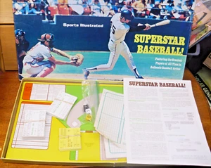 Sports Illustrated Superstar Baseball Game 1974 - Ruth,Mantle,Mays,Koufax etc - Picture 1 of 7