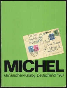 Michel Ganzsachen Katalog Deutschland 1987 (Deutscher Ganzsachenkatalog) - Bild 1 von 3