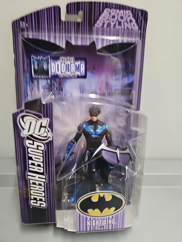 DC Super Heroes Mattel Select Sculpt Series 6 Action Figure Nightwing S1