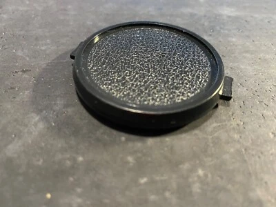 Camera Filter - Vintage Black 49mm Glass Lens Cap - Image 1 of 2